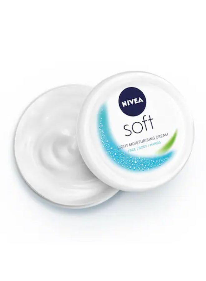 Nivea Unisex Soft Light Moisturizing Cream-300 ml - Image 1